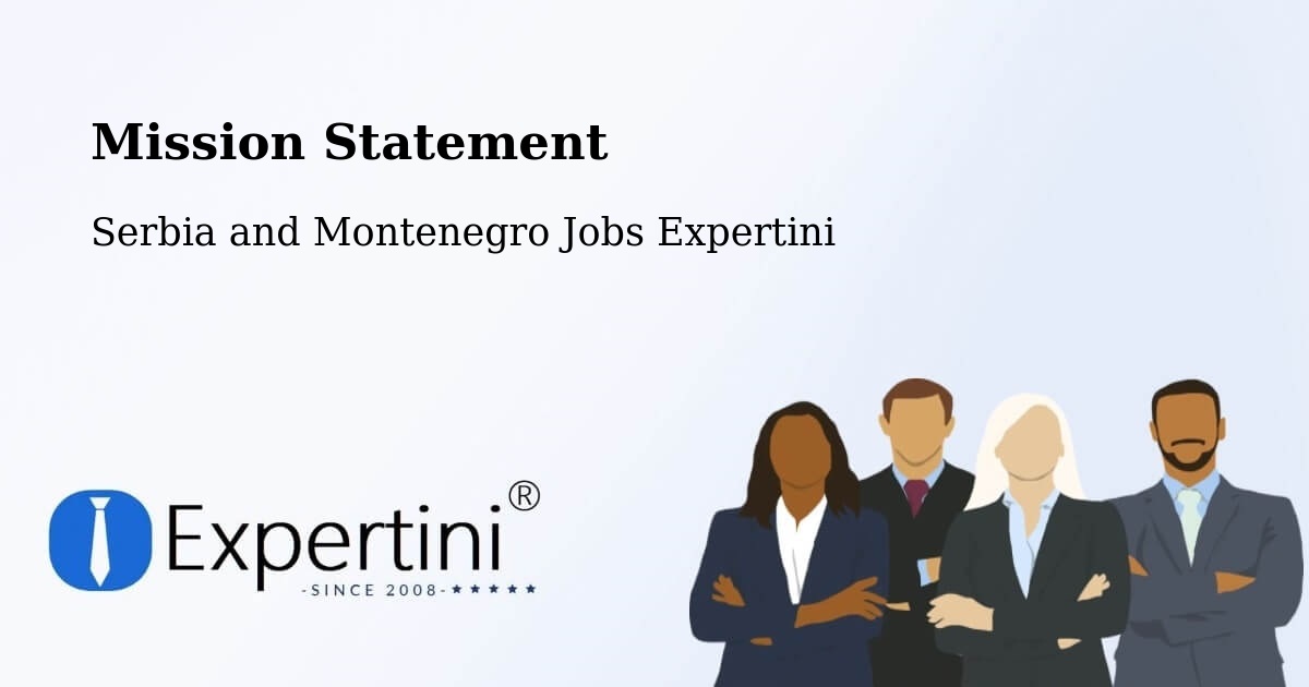 Corporate Mission – Prescott - Serbia and Montenegro Jobs Expertini